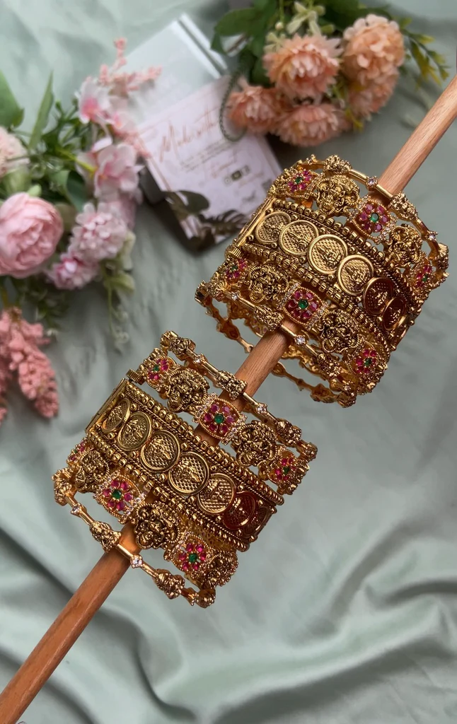 Temple Lakshmi Bridal Bangles Combo